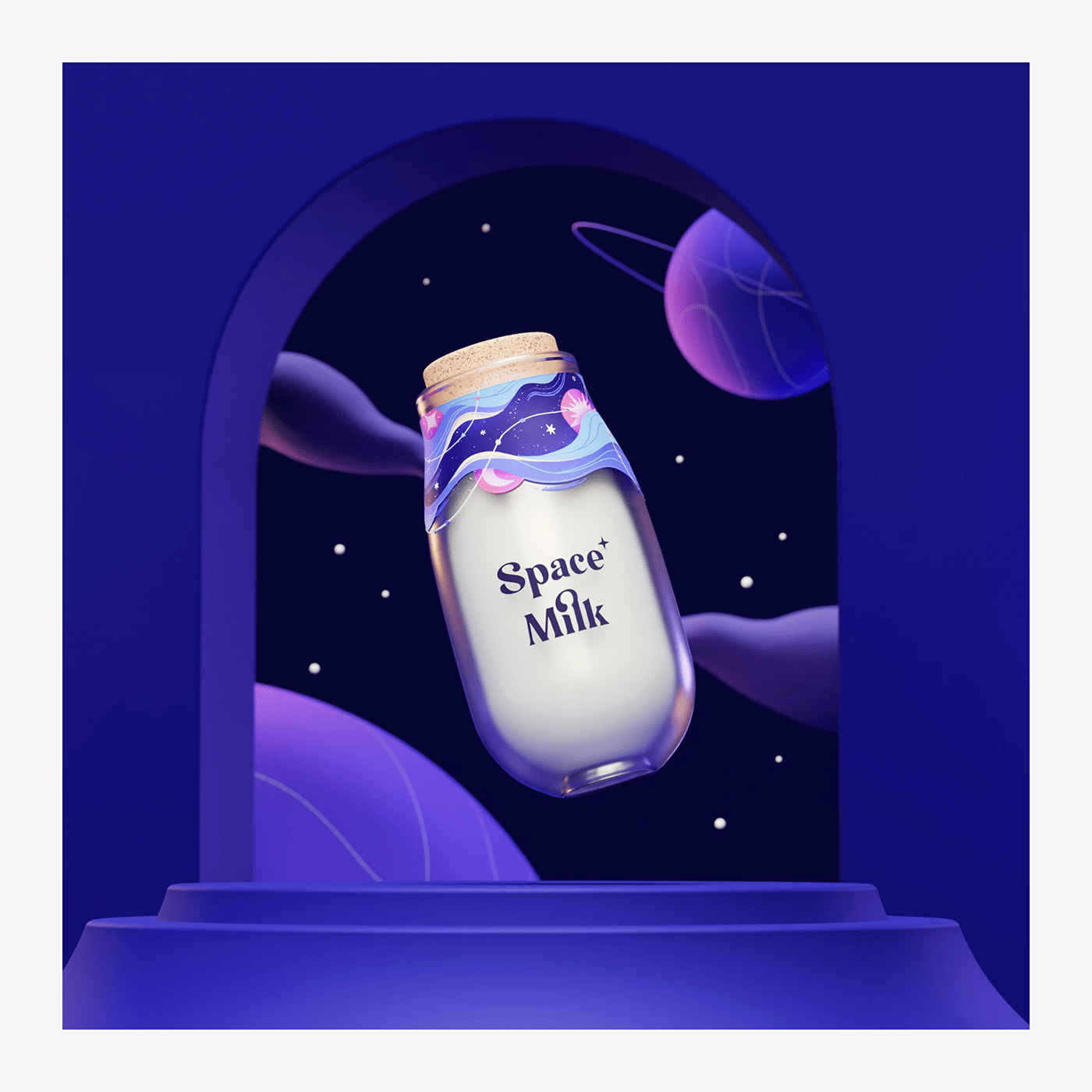 Space Milkţ̸Ʒ<a href=http://m.dekaron.com.cn/sheji/baozhuang/ target=_blank class=infotextkey>b</a><a href=http://m.dekaron.com.cn/ target=_blank class=infotextkey>O(sh)Ӌ(j)</a>